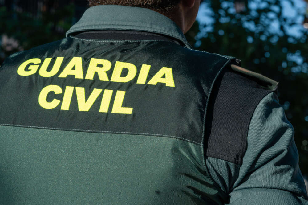 Un agente de la Guardia Civil. Foto: Juan Moreno / Europa Press