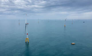 Parque eólico marino de Saint-Brieuc. Foto: Iberdrola