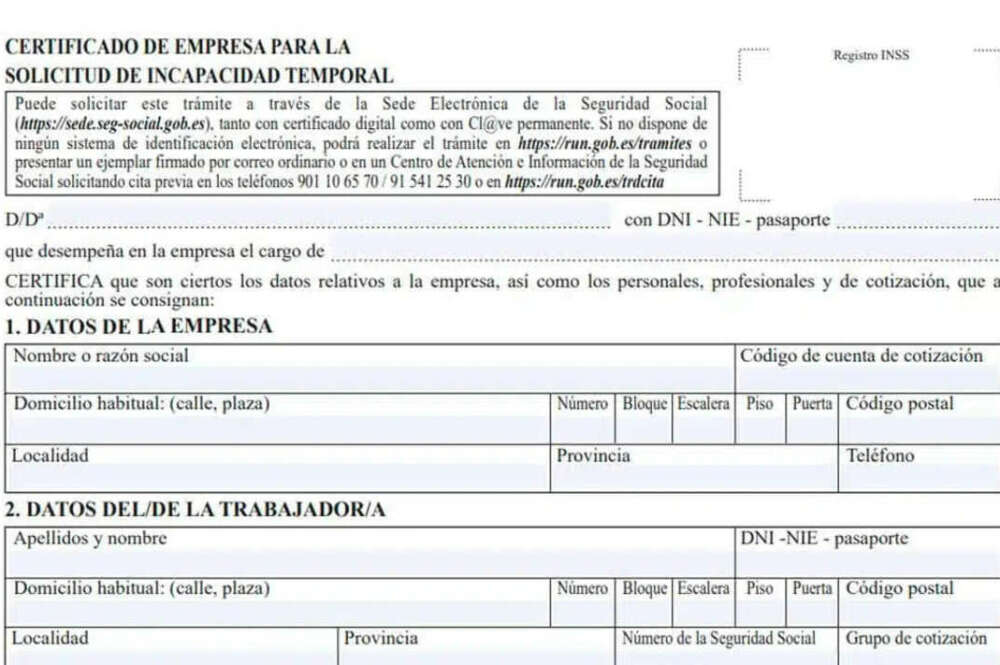 Incapacidad Temporal: tiempo máximo baja laboral