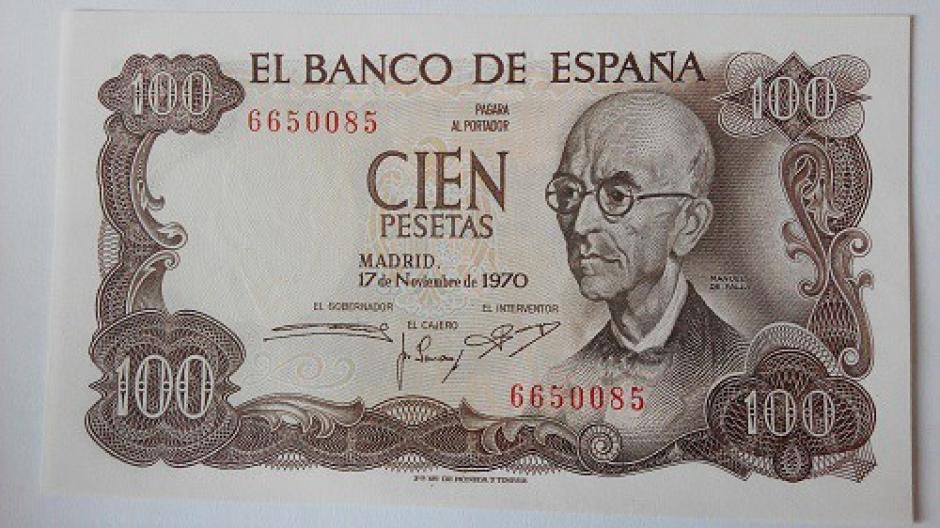 billetes / pesetas