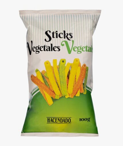 Los sticks vegetales de Hacendado, de Mercadona.