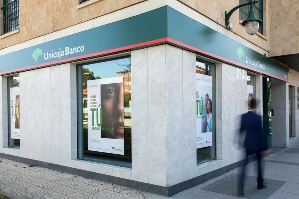 Una oficina de Unicaja. Foto: Unicaja Banco.