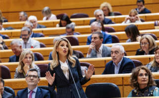 La vicepresidenta y ministra de Trabajo y Economía Social, Yolanda Díaz.