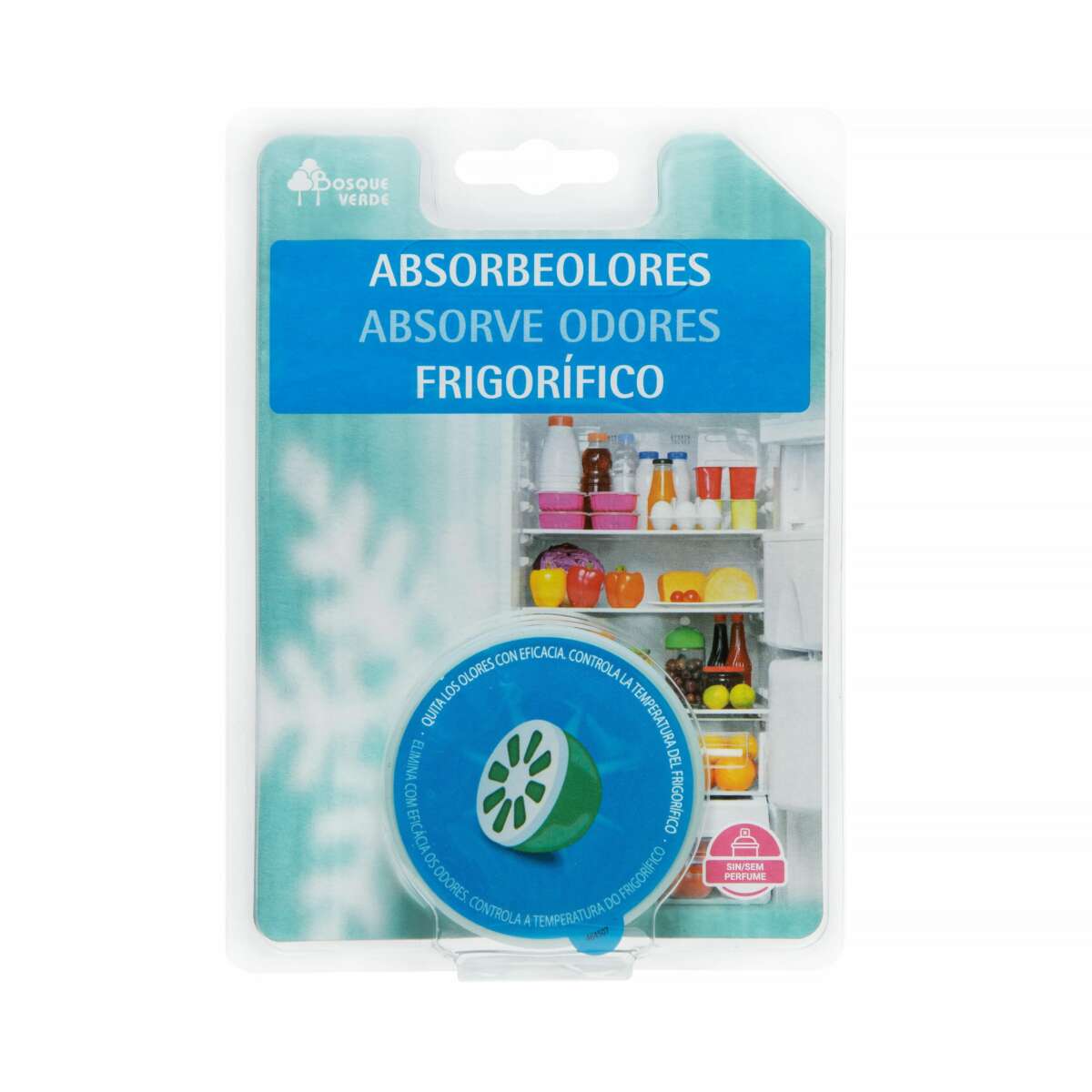 El absorbeolores de Bosque Verde para frigorífico, disponible en Mercadona.