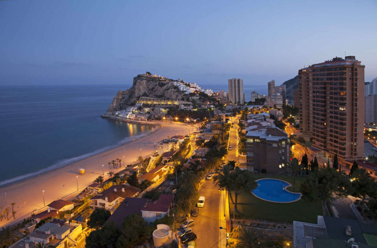 La ciudad de Benidorm, incluida en los viajes del Imserso.