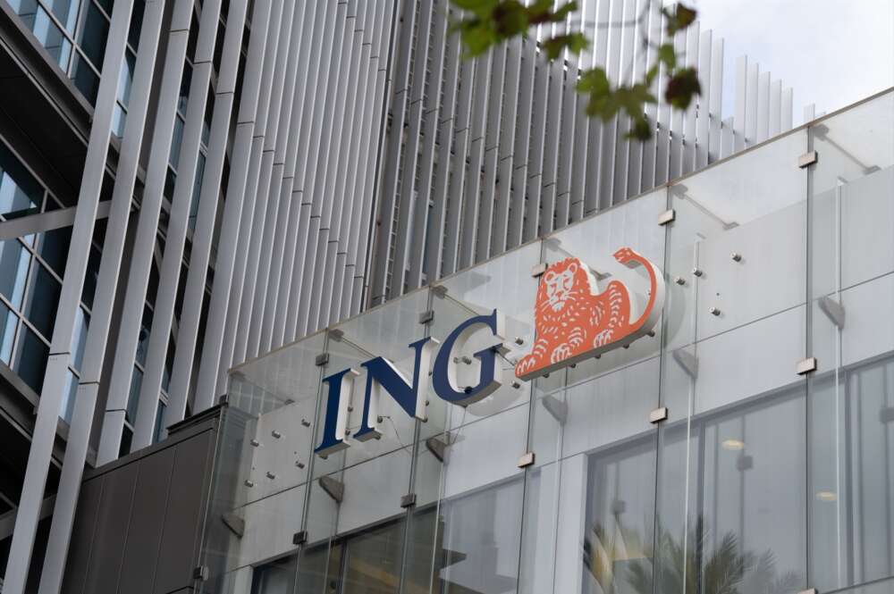 (Foto de ARCHIVO) Fachada del banco ING, a 3 de octubre de 2024, en Barcelona, Catalunya (España). La banca española ha logrado una rentabilidad del 13,8% en el segundo trimestre del año, casi un 1% más que en el primero, que alcanzó el 12,28%, y la cifra más alta desde 2015. David Zorrakino / Europa Press 03 OCTUBRE 2024;RECURSOS;BANCOS;BANCA;RENTABILIDAD;FACHADA;EDIFICIO 03/10/2024