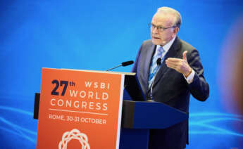 El presidente de la Fundación 'La Caixa', Isidro Fainé. Foto: Fundación 'La Caixa'.