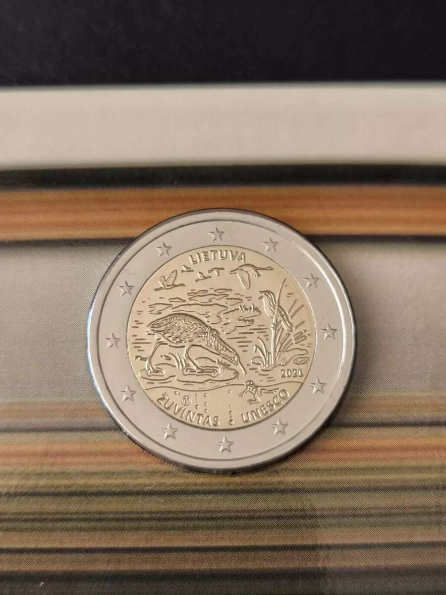 Moneda 2 euros de Lituania 2021