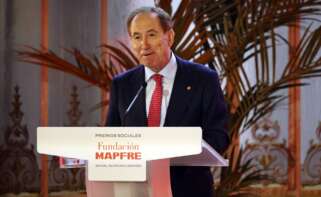 (Foto de ARCHIVO) El presidente de Mapfre, Antonio Huertas, durante la entrega de los Premios Sociales de la Fundación Mapfre 2024, a 08 de octubre de 2024, en Madrid (España). Antonio Gutiérrez / Europa Press PREMIOS;FUNDACIÓN;REALEZA;MAPFRE 08/10/2024