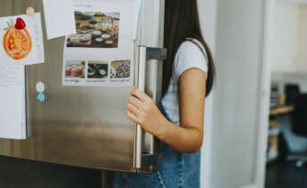 La colección de imanes que adorna tu nevera no afectará en absoluto a su funcionamiento o a los alimentos. Foto: Freepik