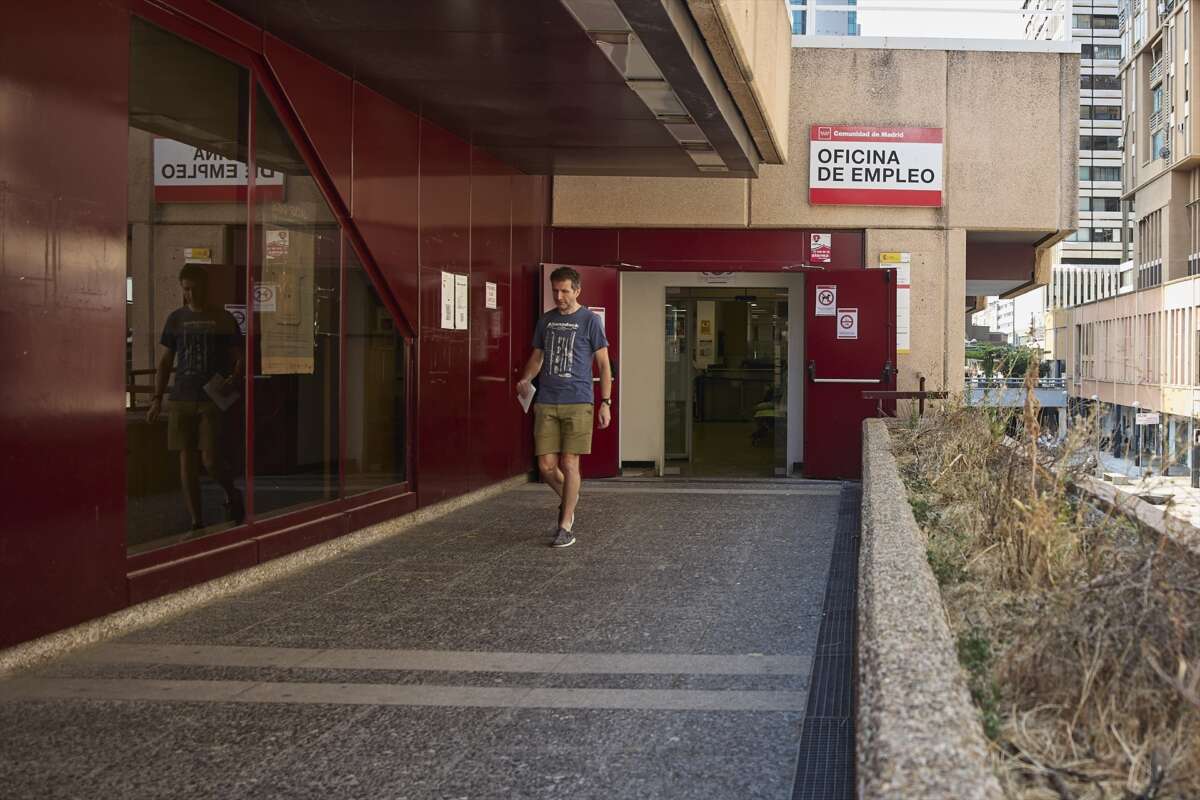 Una oficina del SEPE, en Madrid. Foto: Jesús Hellín / Europa Press