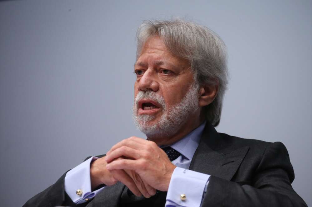 (Foto de ARCHIVO) El presidente de OHL, Luis Amodio, durante la inauguración del IV Congreso Iberoamericano del Consejo Empresarial Alianza por Iberoamérica (CEAPI), a 17 de mayo de 2021, en Madrid, (España). El encuentro, que se celebra el 17 y 18 de mayo, reúne a varios líderes empresariales de la región para debatir el papel social de la empresa como partícipe de un nuevo estado del bienestar y la recuperación post pandémica. Expertos analizarán las claves del futuro económico y social de Iberoamérica, así como el papel de la sostenibilidad, la digitalización o la colaboración público-privada tendrán en la recuperación. Isabel Infantes / Europa Press 17 MAYO 2021;IBEROAMERICANO;CEAPI;MADRID;CONGRESO; 17/5/2021