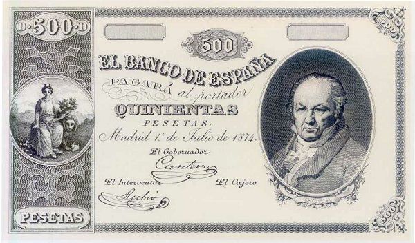 billetes antiguos (pesetas)