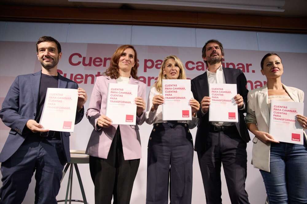 Yolanda Díaz y Sumar proponen nuevos impuestos para lograr una recaudación equitativa y reducir el déficit. Foto: Jesús Hellín / Europa Press