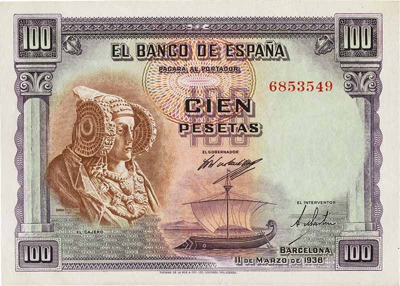 monedas y billetes / pesetas