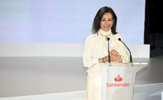 Ana Botín destaca el crecimiento del Banco Santander en ingresos y clientes, con un fuerte desempeño en todos los mercados. Foto: José Oliva / Europa Press