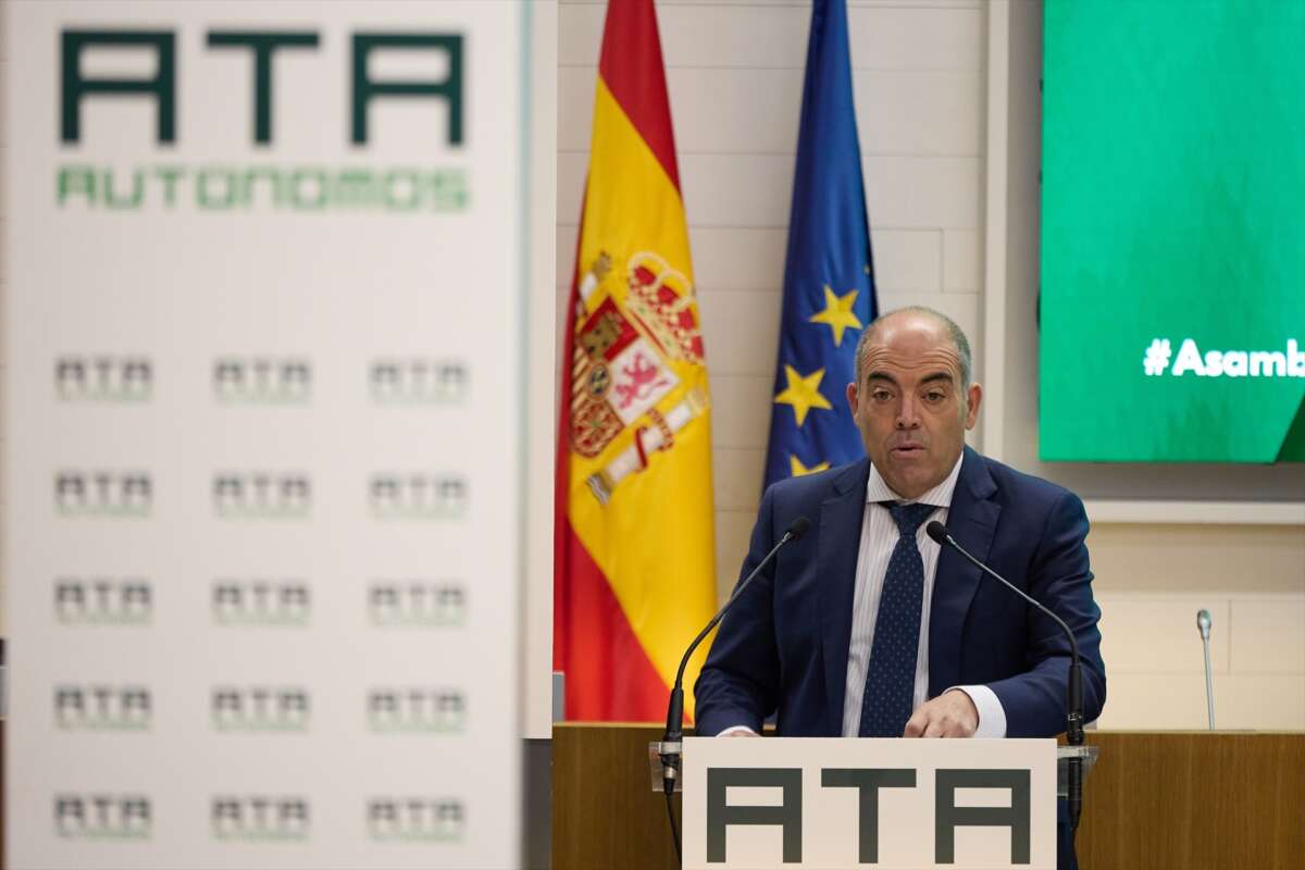 Lorenzo Amor, presidente de ATA, aclaró el malentendido sobre el IVA franquiciado para autónomos en sus redes sociales. Jesús Hellín / Europa Press