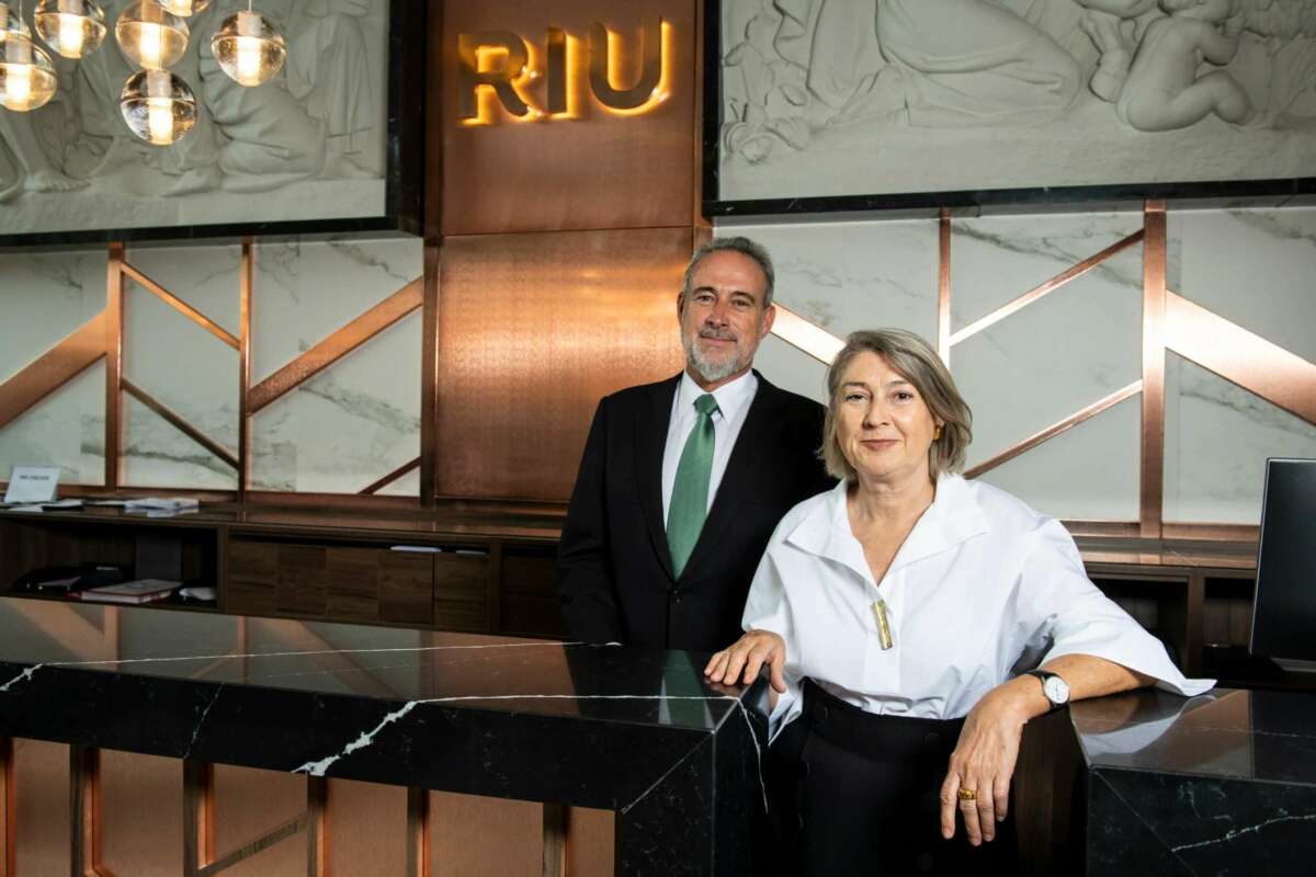 Los hermanos Riu ocupan el puesto número 38 por su cadena hotelera. Foto: Riu Hotels 