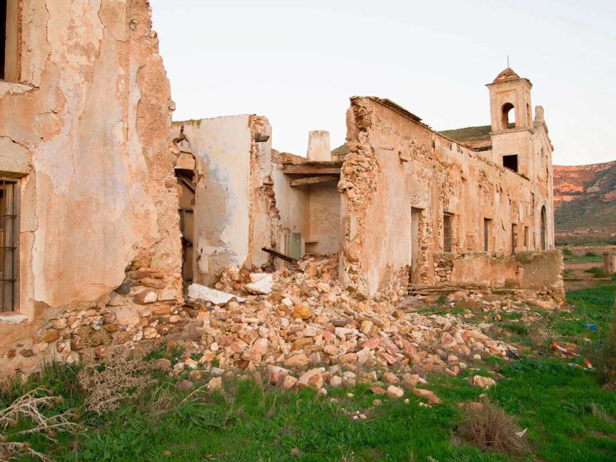 El Cortijo del Fraile permanece en ruinas, a pesar de su importancia histórica. Foto: Traveler