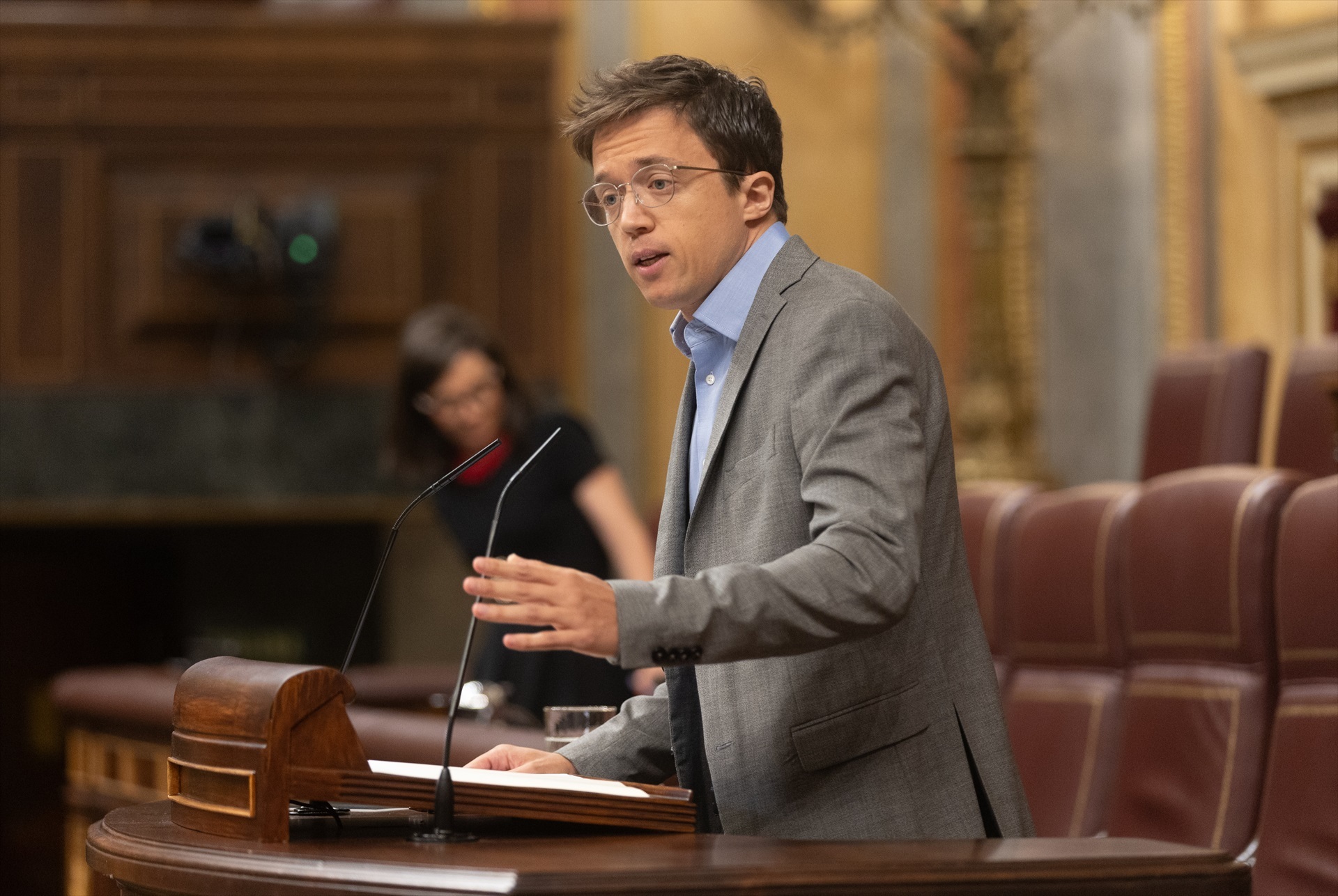 Íñigo Errejón, exdiputado y líder de Más País, enfrenta la segunda denuncia por presunto acoso sexual. Foto: Eduardo Parra / Europa Press