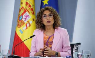 María Jesús Montero, la vicepresidenta primera del Gobierno y ministra de Hacienda. Foto: Alejandro Martínez Vélez / Europa Press