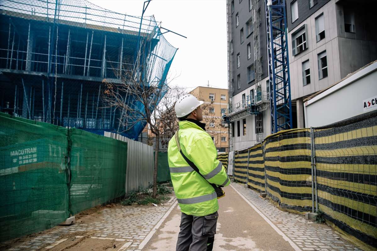 El sector de la construcción en España enfrenta desafíos históricos. Foto: Carlos Luján / Europa Press