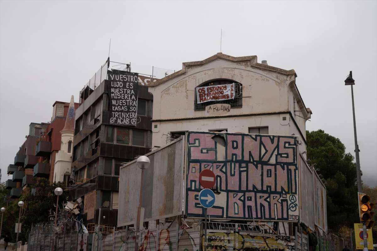 La usurpación afecta principalmente a inmuebles vacíos o de grandes entidades. Foto: David Zorrakino / Europa Press