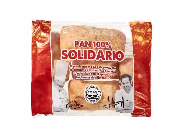 Los panecillos solidarios, disponibles en Lidl a partir del 2 de diciembre.