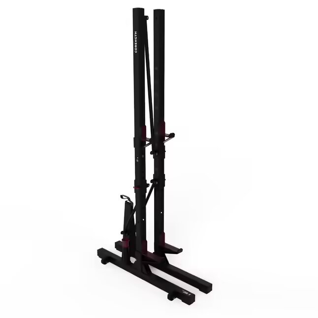 El rack de musculación plegable, disponible en Decathlon.