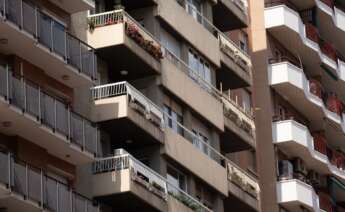 Fachada de un edificio. Foto: David Zorrakino / Europa Press