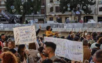 Unicef exige una recuperación equitativa que priorice la infancia en el contexto de un mundo cada vez más vulnerable a los desastres climáticos. Foto: Rober Solsona / Europa Press