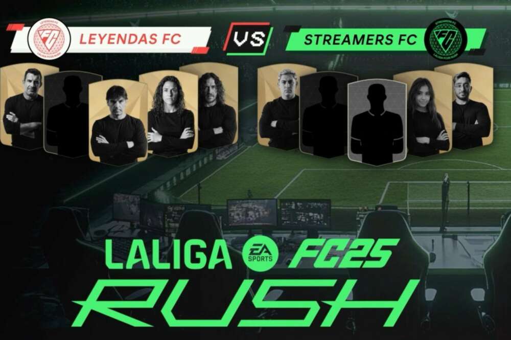 LALIGA EA SPORTS X FC 25 RUSH. Foto: Servimedia.