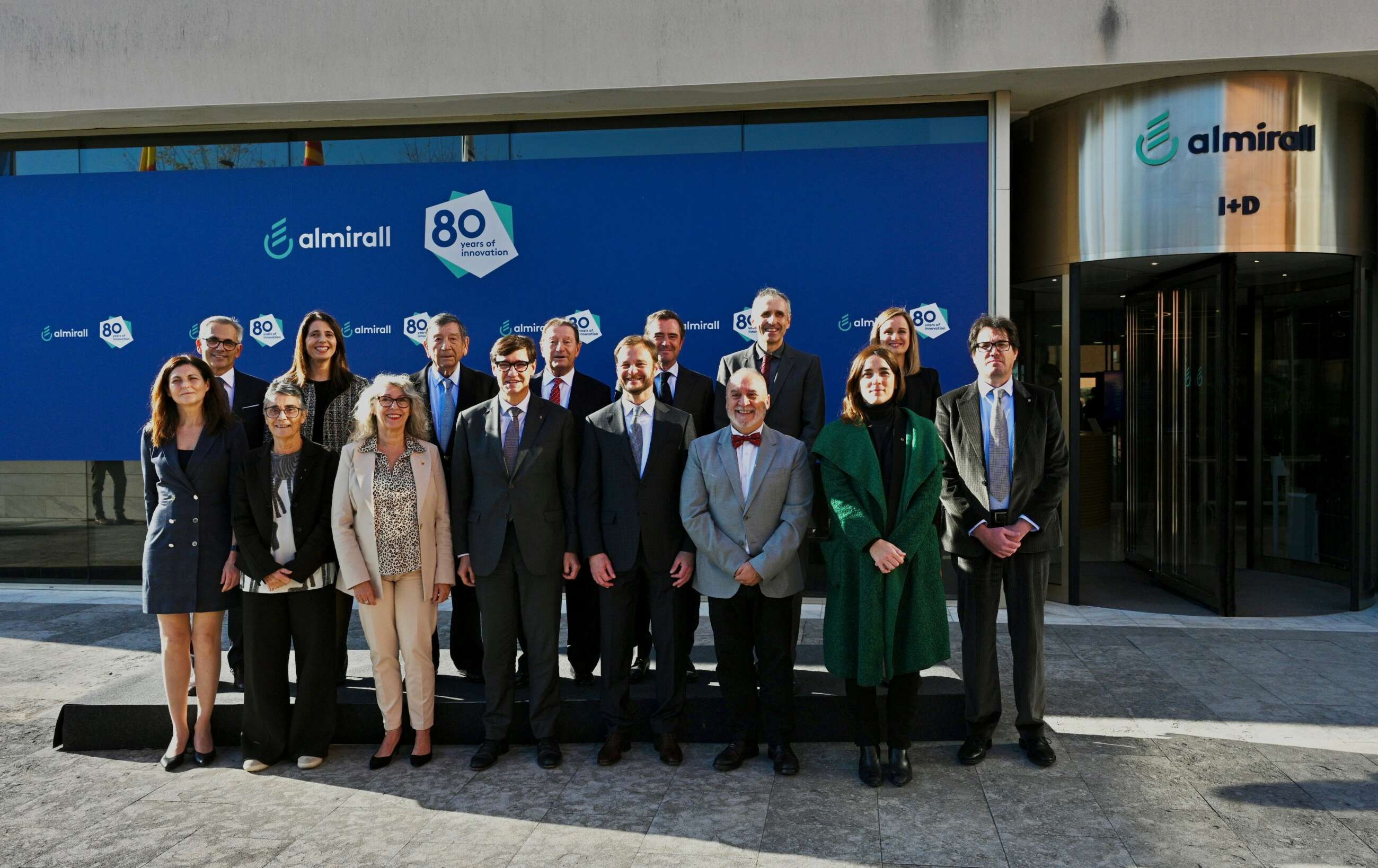 Acto de celebración de los ochenta años de historia de Almirall. Foto: Almirall.