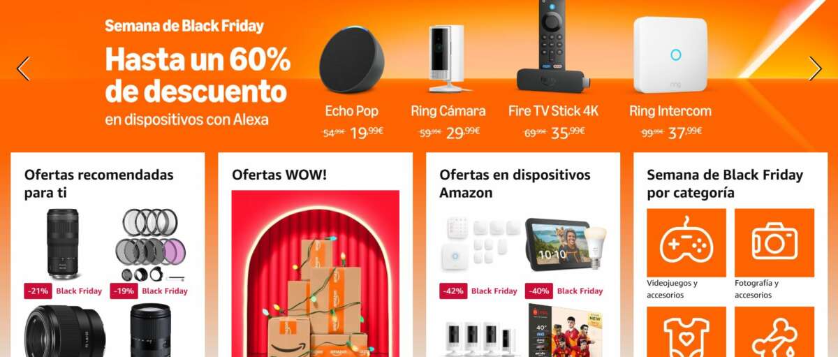 Cyber Monday en Amazon 