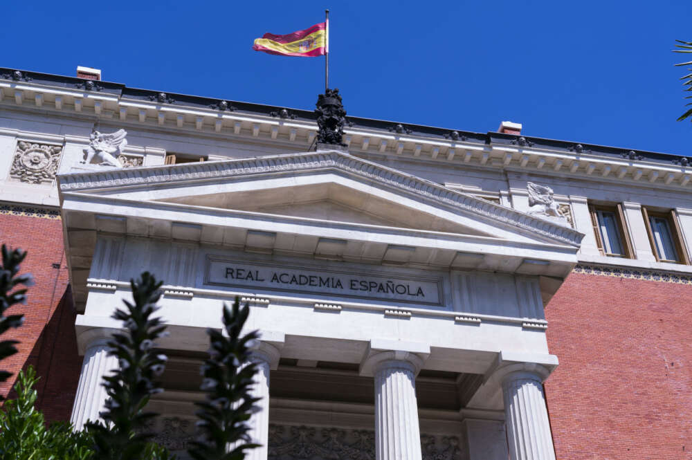 Fachada de la Real Academia Española. Foto: RAE.