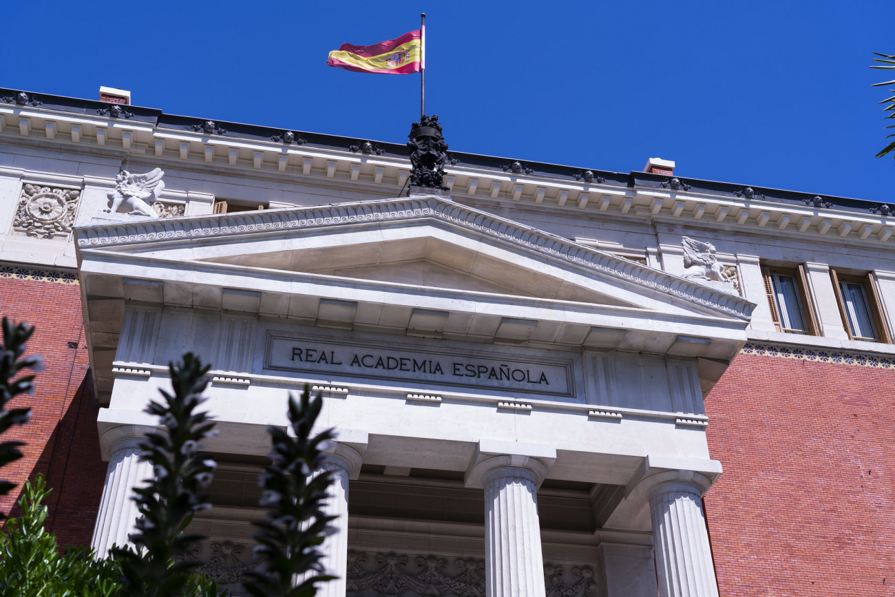 Fachada de la Real Academia Española. Foto: RAE.