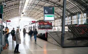 Una estación de Renfe.