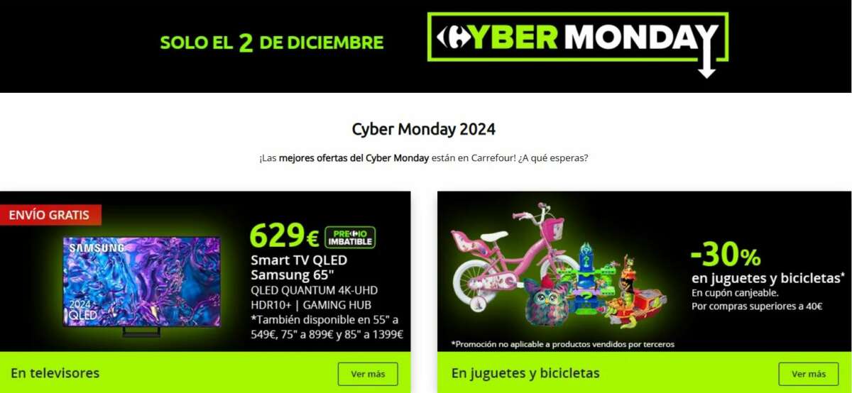 Los mejores descuentos del Cyber Monday