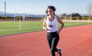 Una atleta entrenando |Foto de UAX Rafa Nadal School of Sport