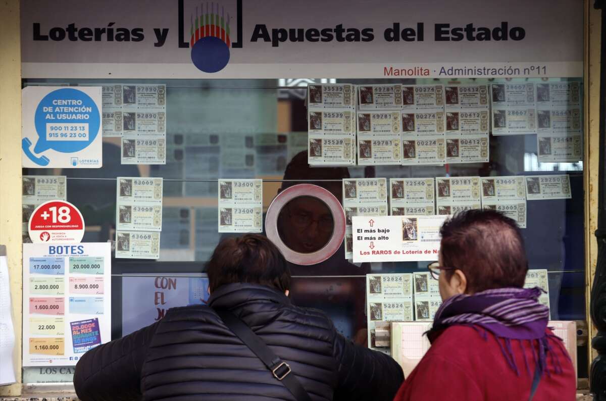 La Lotería de Navidad se celebra el 22 de diciembre