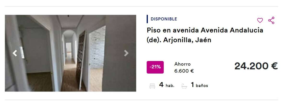 Oferta de la vivienda en Haya Inmobiliaria con la campaña de descuentos de hasta el 30% vigente hasta finales de 2024. Foto: Haya Inmobiliaria