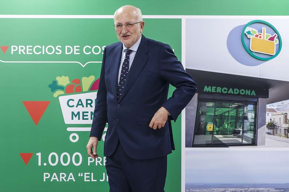 El presidente de Mercadona, Juan Roig. Foto: Rober Solsona / Europa Press