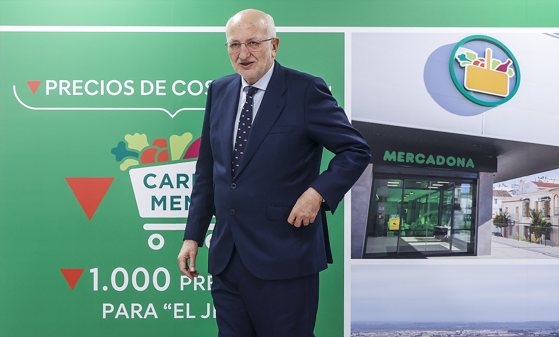 El presidente de Mercadona, Juan Roig. Foto: Rober Solsona / Europa Press