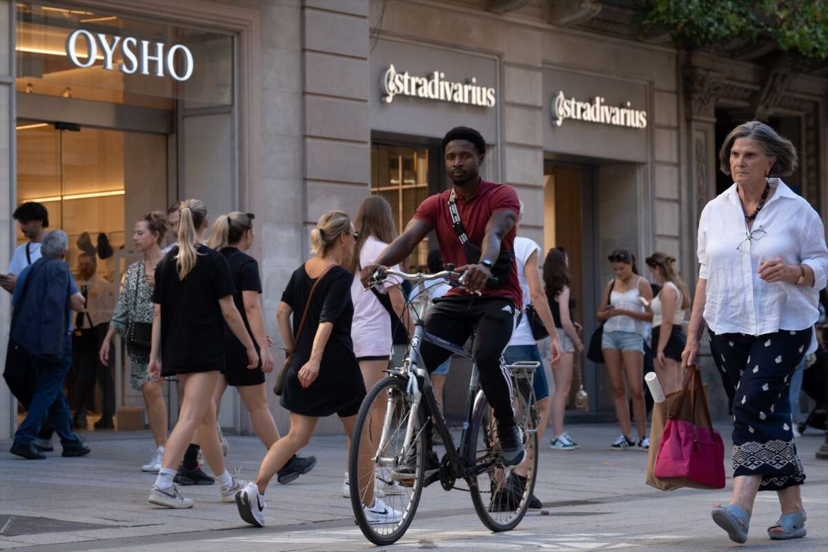 Tiendas de Inditex en Barcelona.