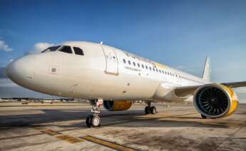 Un avión de Vueling.