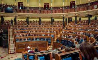 Vista general de una sesión plenaria extraordinaria, en el Congreso de los Diputados. Foto: Gabriel Luengas / Europa Press