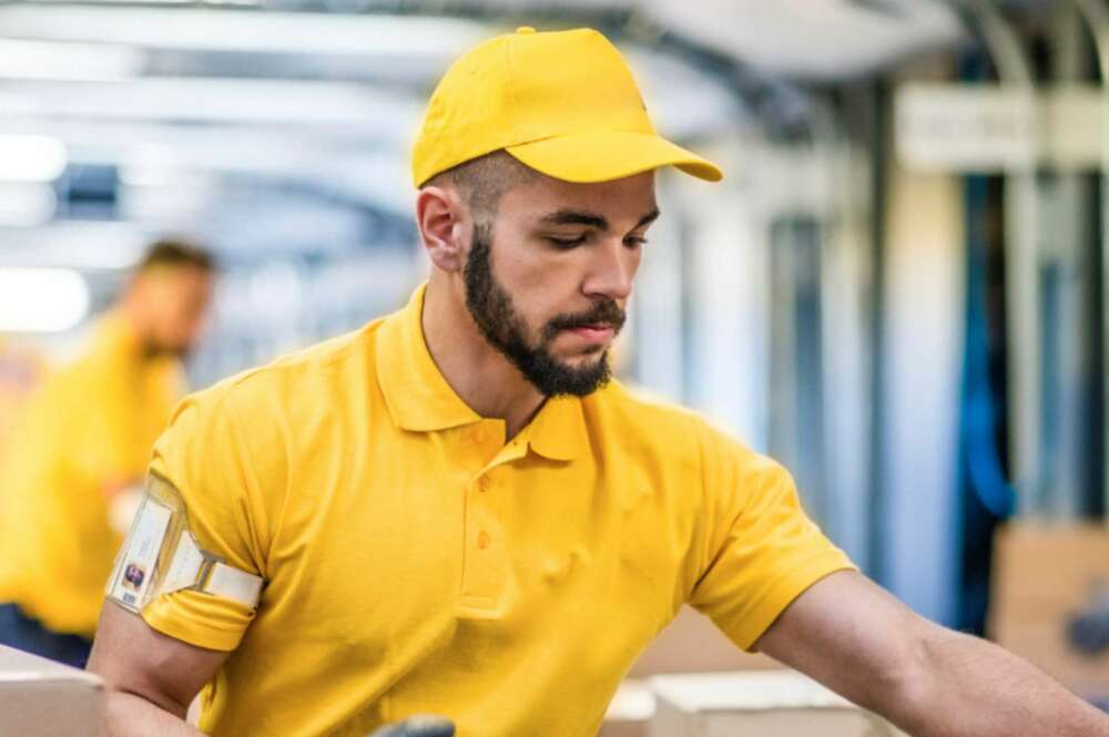 Un trabajador de Correos. Foto: Correos.