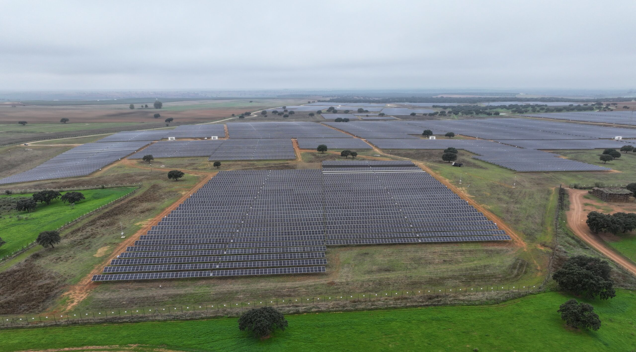 Una de las plantas fotovoltaicas de Naturgy en Extremadura. Foto: Naturgy.