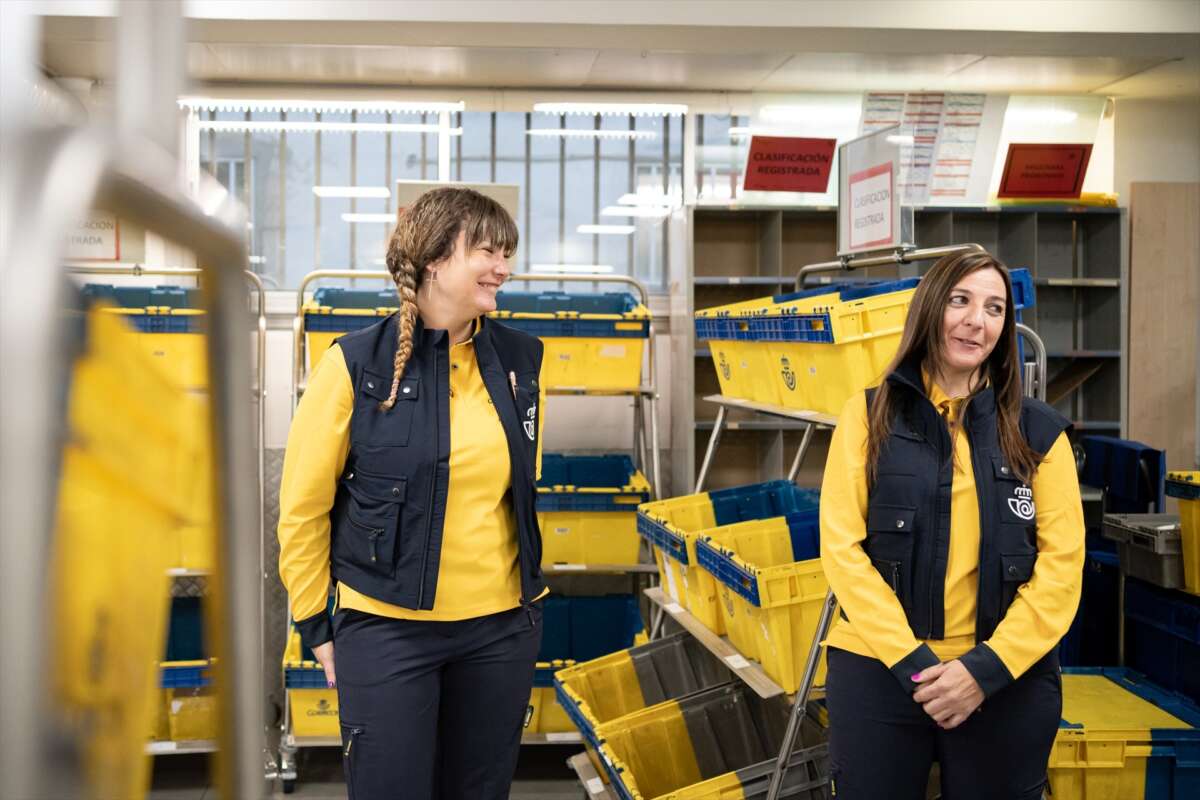 Trabajadoras de Correos.