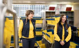 Trabajadoras de Correos.